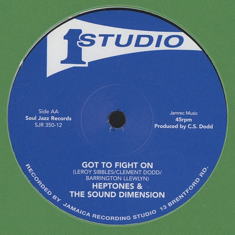 Johnny Osbourne / Heptones & The Sound Dimension - Time A Run Out / Got To Fight