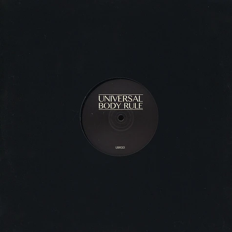 The Unknown Artist - Universal Body Rule