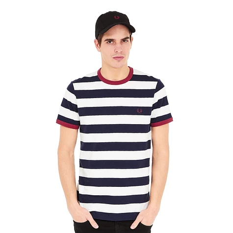 Fred Perry - Striped Ringer T-Shirt