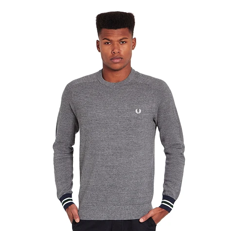 Fred Perry - Bomber Cuff Crewneck Sweater