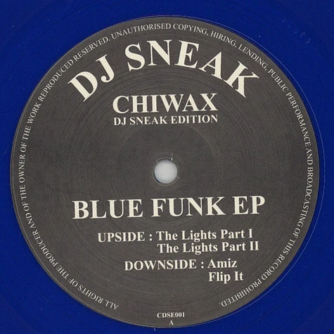 DJ Sneak - Blue Funk EP