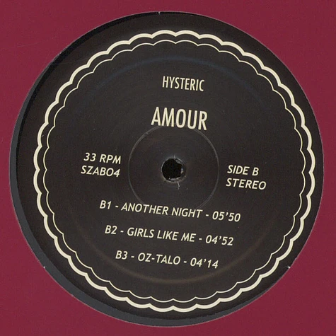Hysteric - Amour