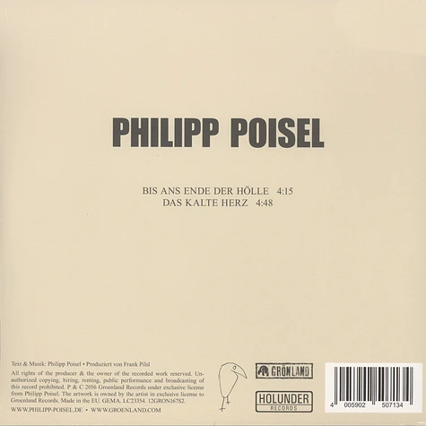Philipp Poisel - Bis Ans Ende Der Hölle