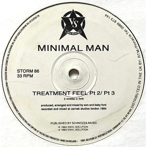 Minimal Man - Treatment Feel