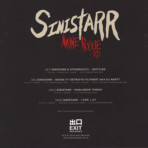 Sinistarr - Naine Rouge EP