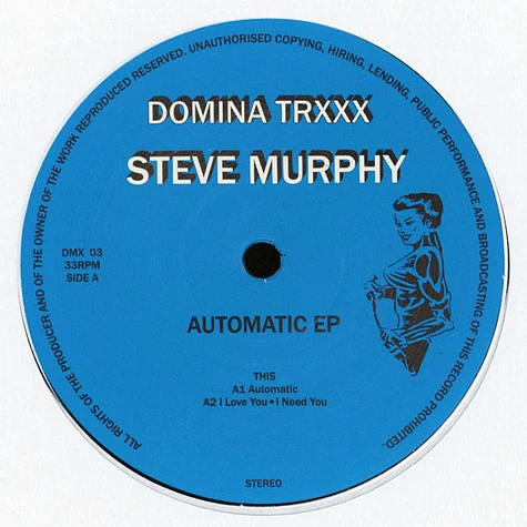 Steve Murphy - Automatic EP