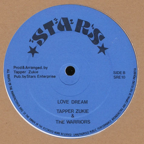 Tapper Zukie - Visions of Love