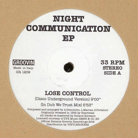 Night Communication - Night Communication EP