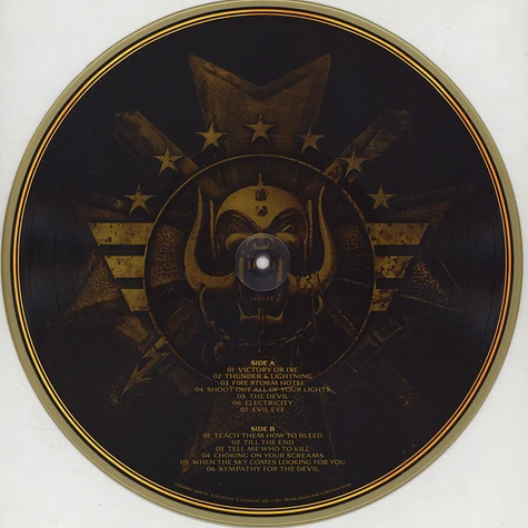 Motörhead - Bad Magic Gold Picture Disc Edition