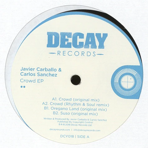Javier Carballo & Carlos Sanchez - Crowd EP