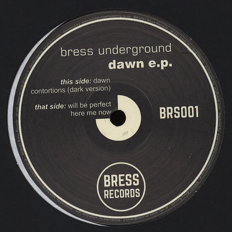 Bress Underground - Dawn EP