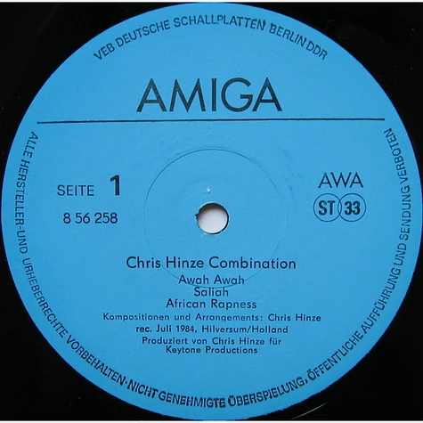 The Chris Hinze Combination - Chris Hinze Combination