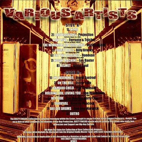 V.A. - Dusty Fingers Volume One