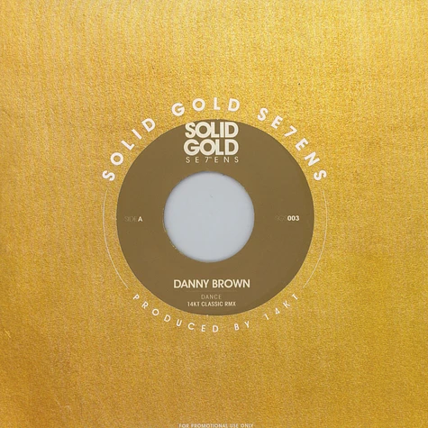 Danny Brown - Dance 14KT Remix