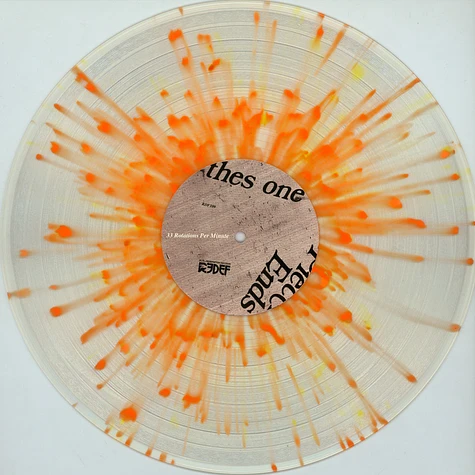 Thes One of People Under The Stairs - Where The Piecelock Ends Orange Splatter Vinyl Edition