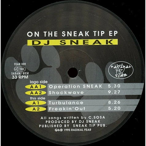 DJ Sneak - On The Sneak Tip EP