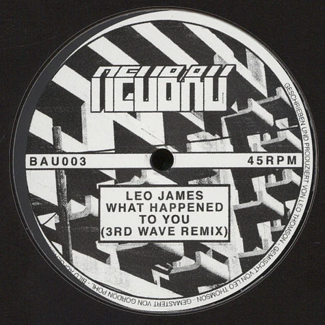 Leo James - What Happened To You EP