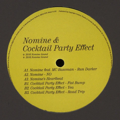 Nomine & Cocktail Party Effect - Fist Bump EP
