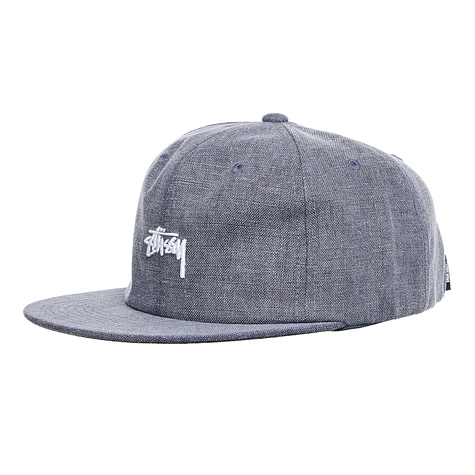 Stüssy - Coated Linen Strapback Cap