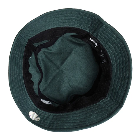 Stüssy - Bio Washed Herringbone Bucket Hat