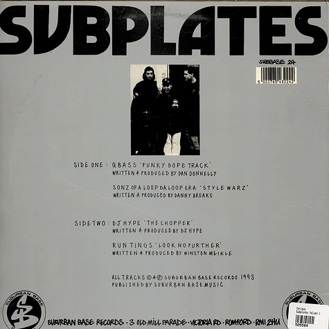 V.A. - Subplates Volume One