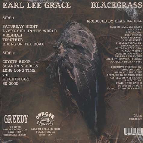 Earl Lee Grace - Blackgrass