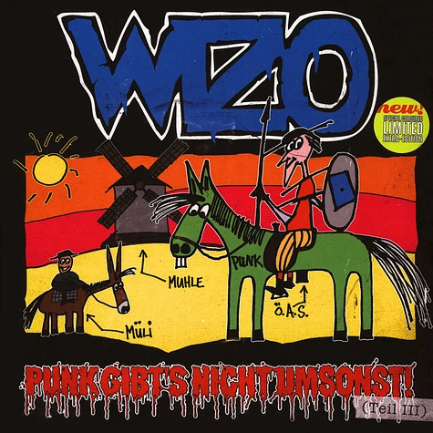 WIZO - Punk Gibt's Nicht Umsonst Teil III Green Vinyl Edition