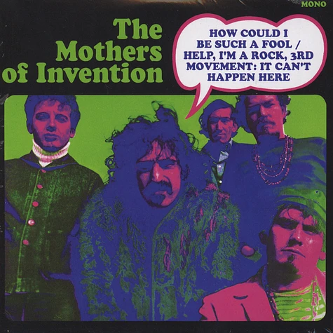 Frank Zappa & The Mothers Of Invention - How Could I Be Such A Fool / Help, I'm A Rock 3rd Movement: It Can't Happen Here