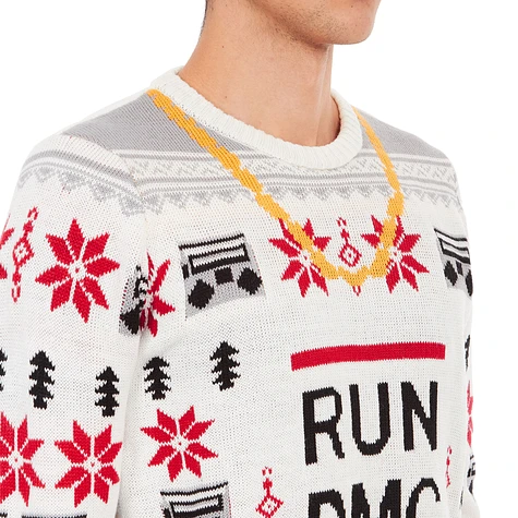 Run DMC - Chain Ugly Holiday Knit Sweater