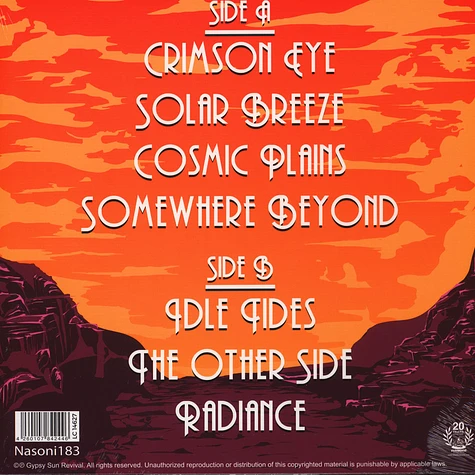 Gypsy Sun Revival - Gypsy Sun Revival Limited Edition Colored Vinyl