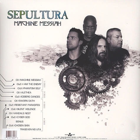 Sepultura - Machine Messiah Gold Vinyl Edition