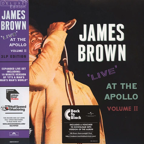 James Brown - Live At The Apollo Volume 2 Deluxe Edition