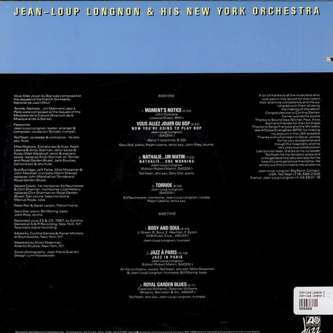 Jean-Loup Longnon & His New York Orchestra - Jean-Loup Longnon & His New York Orchestra