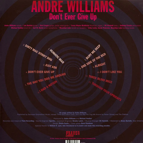 Andre Williams - Don't Ever Give Up