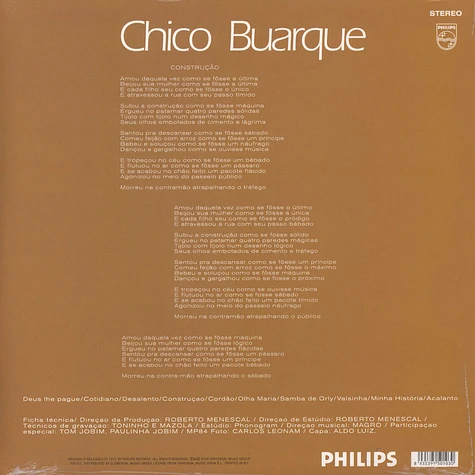 Chico Buarque - Construcao