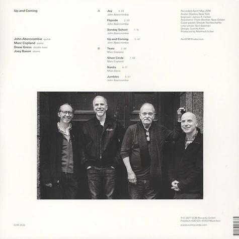 John Abercrombie Quartet - Up And Coming