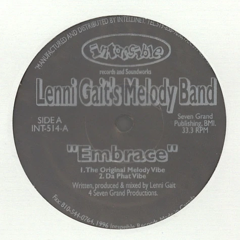 Lenni Gaits Melody Band - Embrace