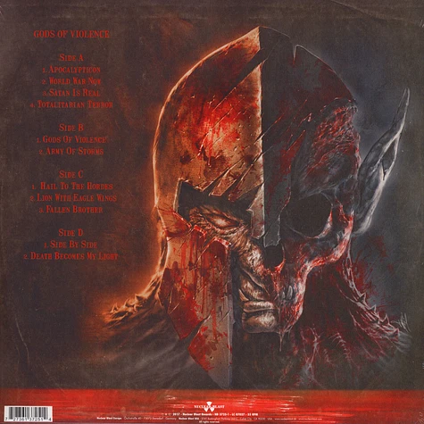 Kreator - Gods Of Violence Black Vinyl Edition