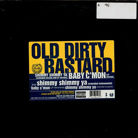 Ol' Dirty Bastard - Shimmy Shimmy Ya