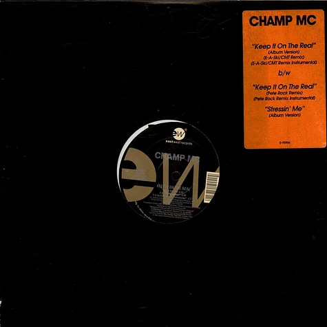 Champ MC - Keep It On The Real