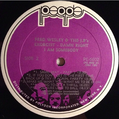 Fred Wesley & The JB's - Damn Right I Am Somebody