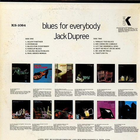 Jack Dupree - Blues For Everybody