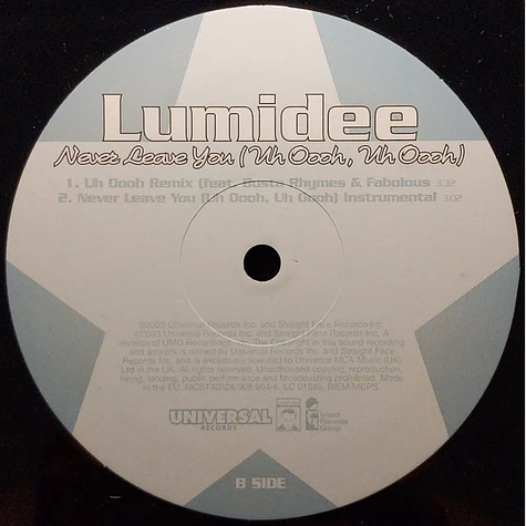 Lumidee - Never Leave You (Uh Oooh, Uh Oooh)