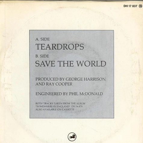 George Harrison - Teardrops