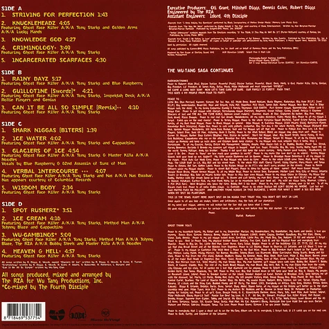 Raekwon - Only Built 4 Cuban Linx Black Vinyl Edition