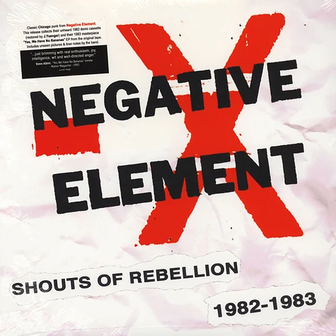 Negative Element - Shouts Of Rebellion 1982-1983