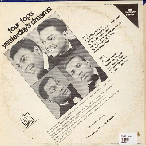 Four Tops - Yesterday's Dreams