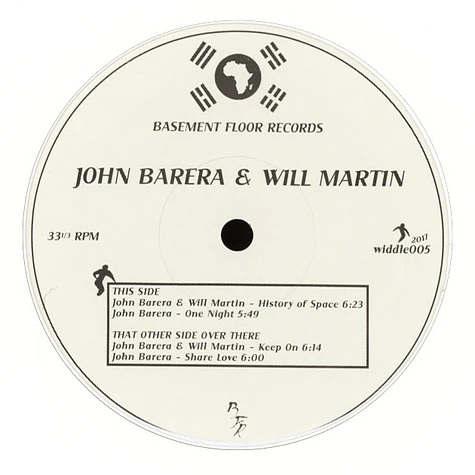 John Barera & Will Martin - History Of Space
