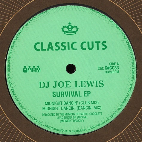 DJ Joe Lewis - Survival EP