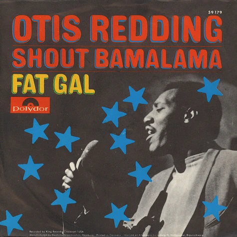 Otis Redding - Shout Bamalama / Fat Gal